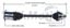 Picture of Audi A4 Left Front CV Shaft 05-08 8E0407451EX